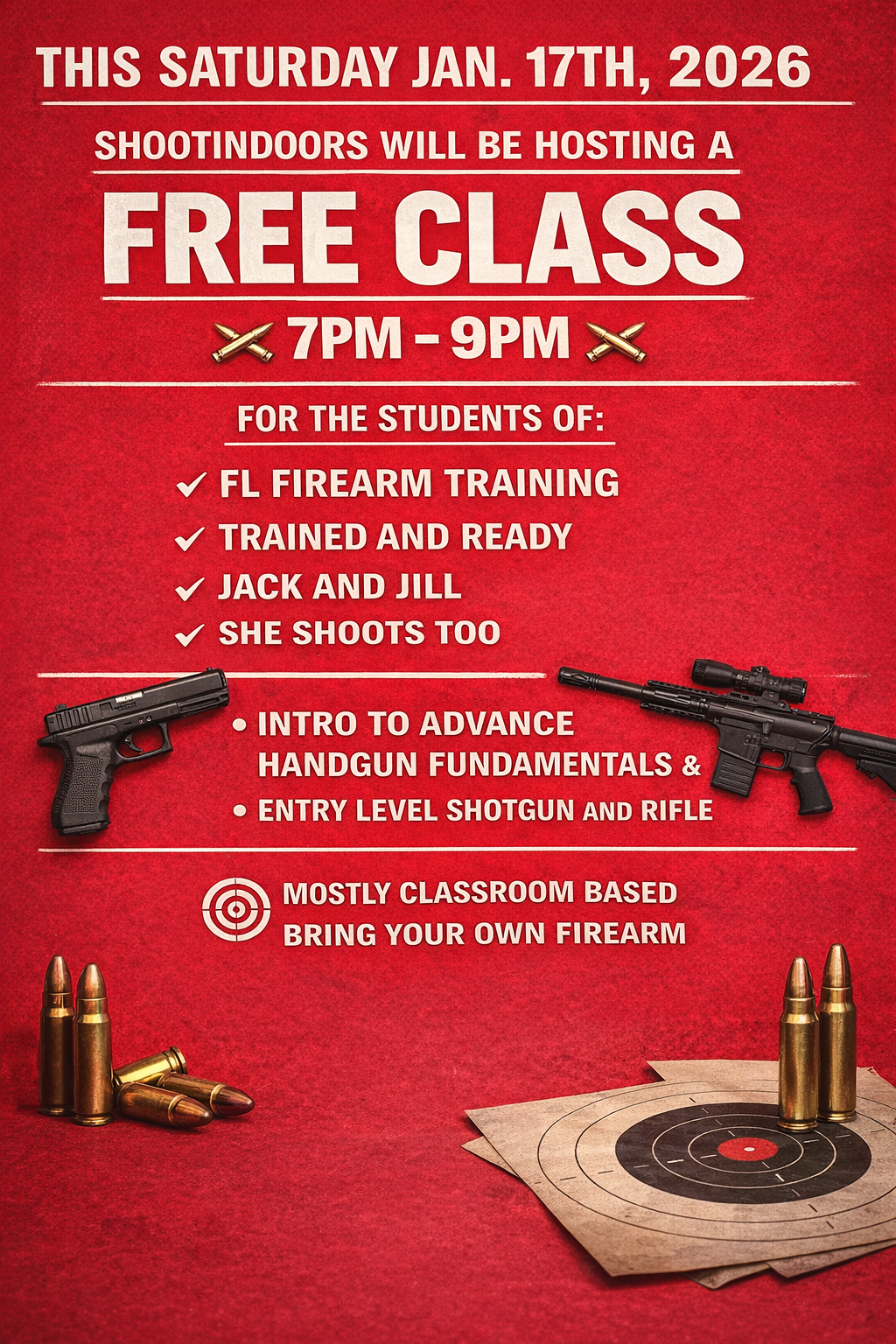 FREE CLASS